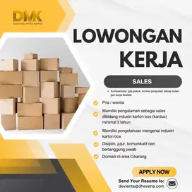 Lowongan Sales Karton Box