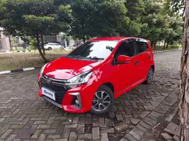 DP RENDAH Daihatsu Ayla 1.2 R Bensin-MT 2021 MERAH AW