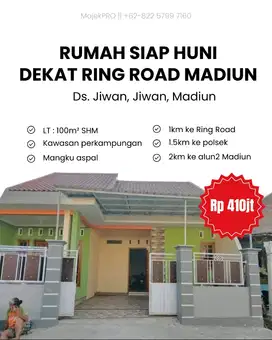 Rumah Siap Huni Dekat Ringroad Madiun