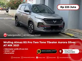 [LOW KM] Wuling Almaz RS Pro Two Tone 7Seater AT Panoramic 2021/2022
