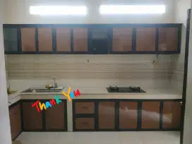 Kitchen set bahan aluminium acp anti ryap anti krpos kuat api