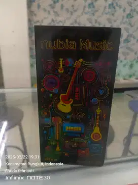 Nubia music 4+4/128gb baru garansi resmi bisa TT kredit