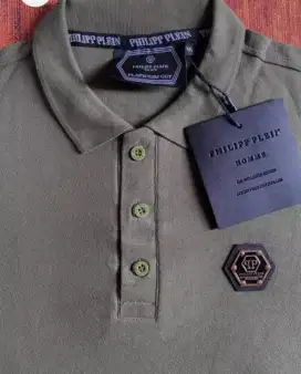 Polo shirt Philip Plein army size m