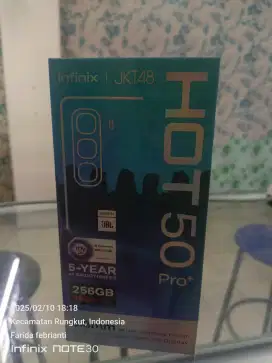 Infinix hot 50 pro plus 8+8/256gb baru garansi resmi bisa TT Kredit