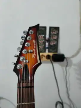 GITAR ROCKWELL KOREA ORIGINAL MULUS SIAP PAKAI