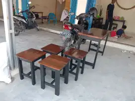 Kursi warung makan, Kursi meja makan Cafe,  Kursi resto, Kursi teras