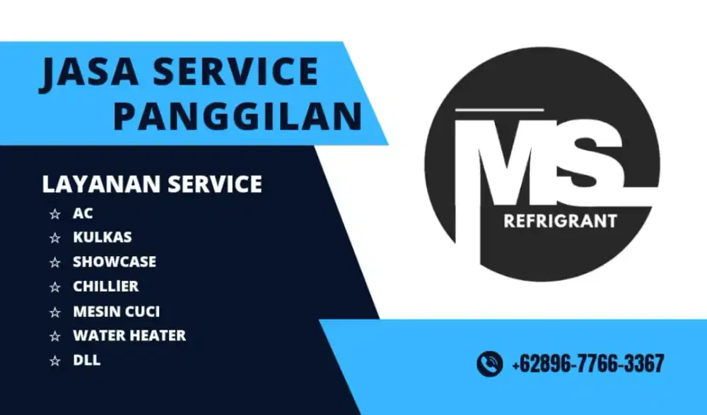 melayani panggilan servis ac,kulkas,mesin cuci,dll