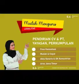 Pengurusan Izin Usaha CV PT Yayasan Koperasi