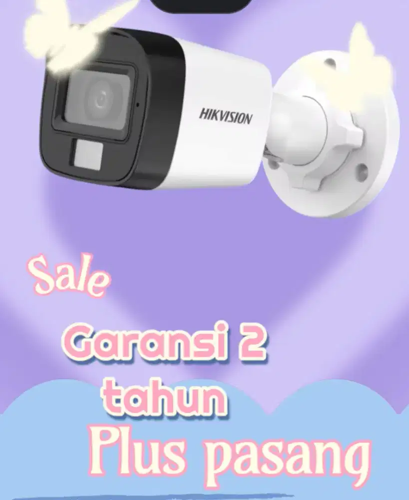 Cctv hikvision unitnya awet