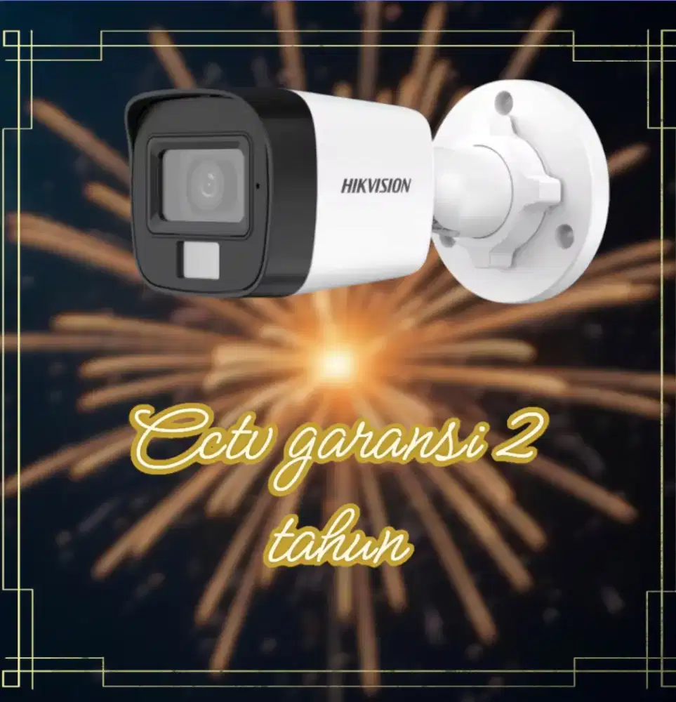Cctv hikvision awet garansi lama