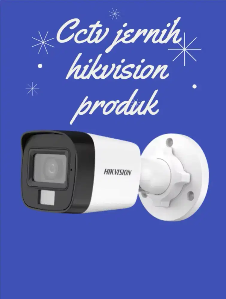 Cctv hikvision produk 2 tahun