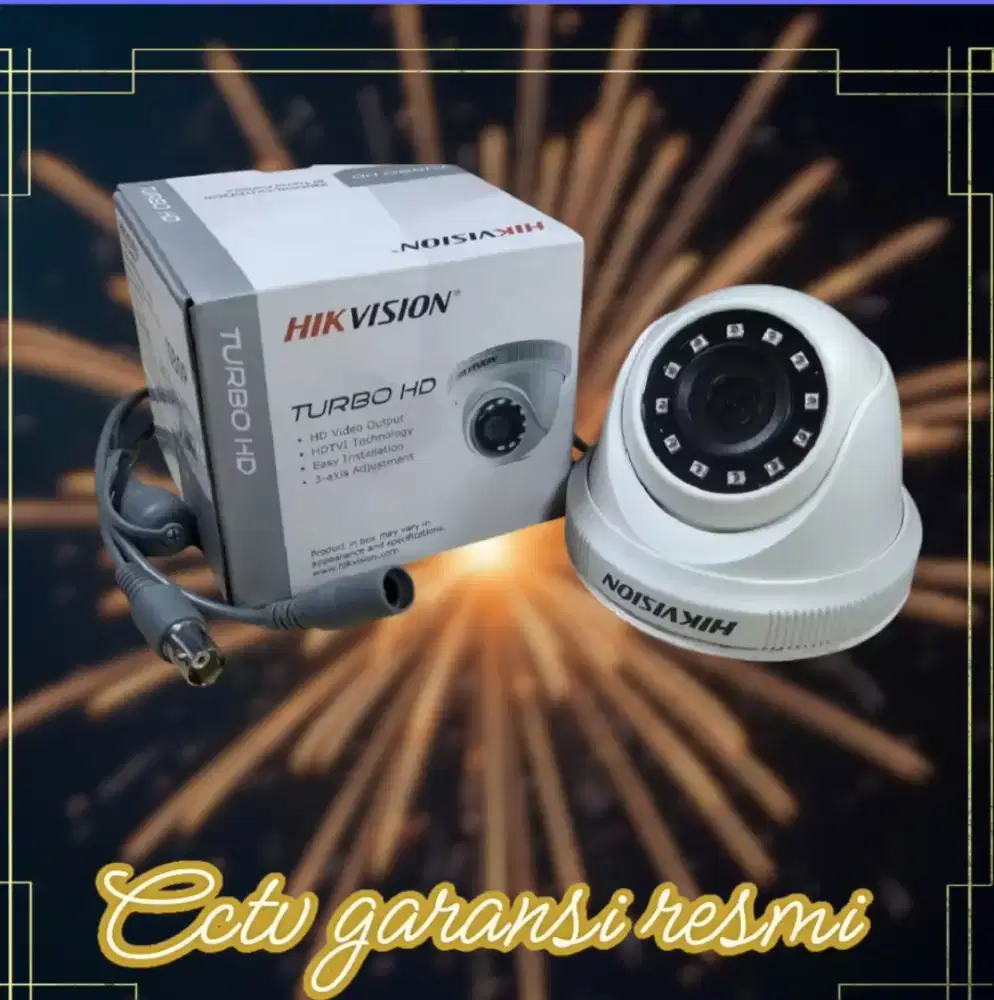 Pasang cctv hikvision 2 tahun garansi melayani service