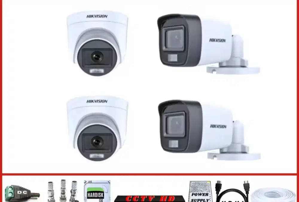 Pasang cctv hikvision ezviz service garansi full