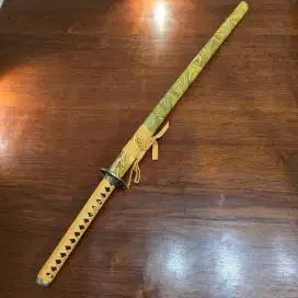 Pedang samurai katana yellow spirit discener japan sword