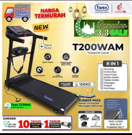 Treadmill Electric T200WAM merk tokindo