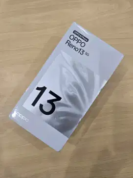 Oppo Reno 13 5G Baru garansi 1 tahun