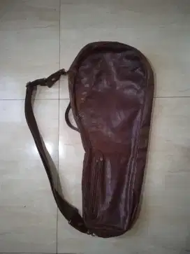 The bridge leather tas raket tennis
