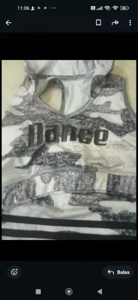Baju dance wanita
