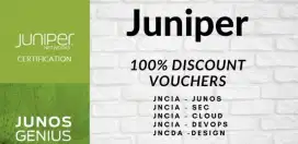 Voucher Ujian Juniper JNCIA, JNCIS, JNCIP