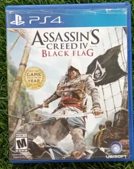 BD PS4 PS 4 Assassins Creed IV Black Flag Blueray Kaset