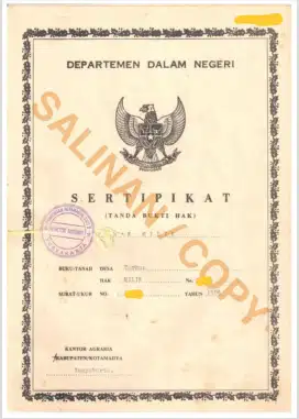 Tanah dekat UGM Yogyakarta