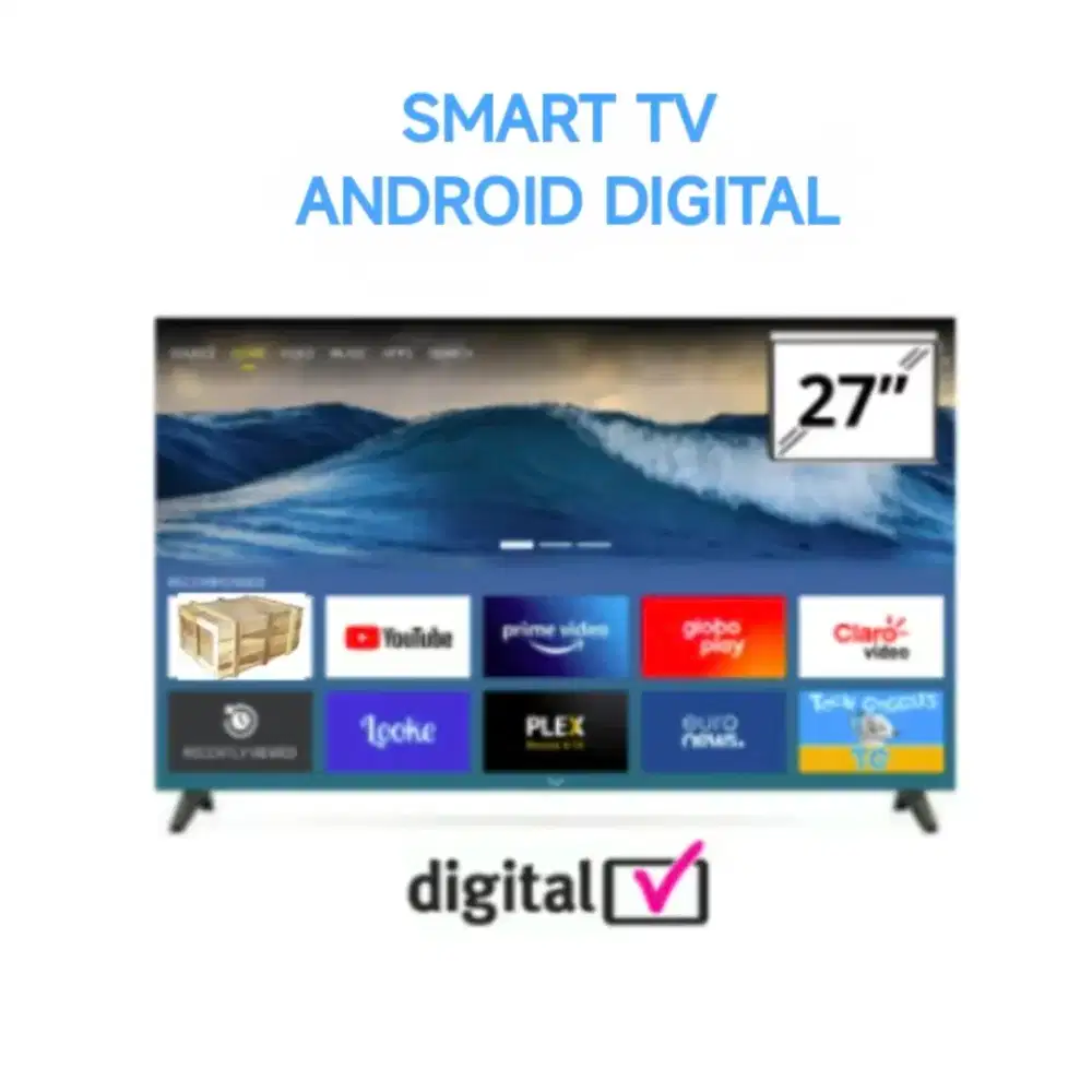 TV LED SMART 27 INCH DIGITAL WEYON SAKURA TV
