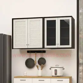 LEMARI GANTUNG DAPUR 4 PINTU