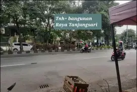 rumah hitung tanah jl raya Tanjungsari cck u/ toko, gudang dll