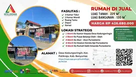 DIJUAL RUMAH DI PATIKRAJA PURWOKERTO