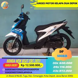 HONDA NEW BEAT CBS 2021 CASH/KREDIT ANGSURAN TERMURAH