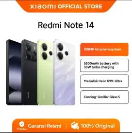 PROMO XIAOMI REDMI NOTE 14 (8/128) GARANSI RESMI GRATIS ONGKIR