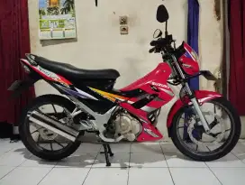 Suzuki Satria Fu 150 Merah-Hitam 2005 CBU