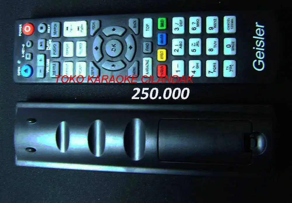 remot player geisler biasa