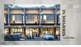 Shophouse CPM tahap 4, bangunan 2 lantai, 5 menit dari MERR, 7 menit