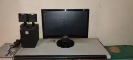 Dijual Monitor SAMSUNG 14 dan speaker woofer