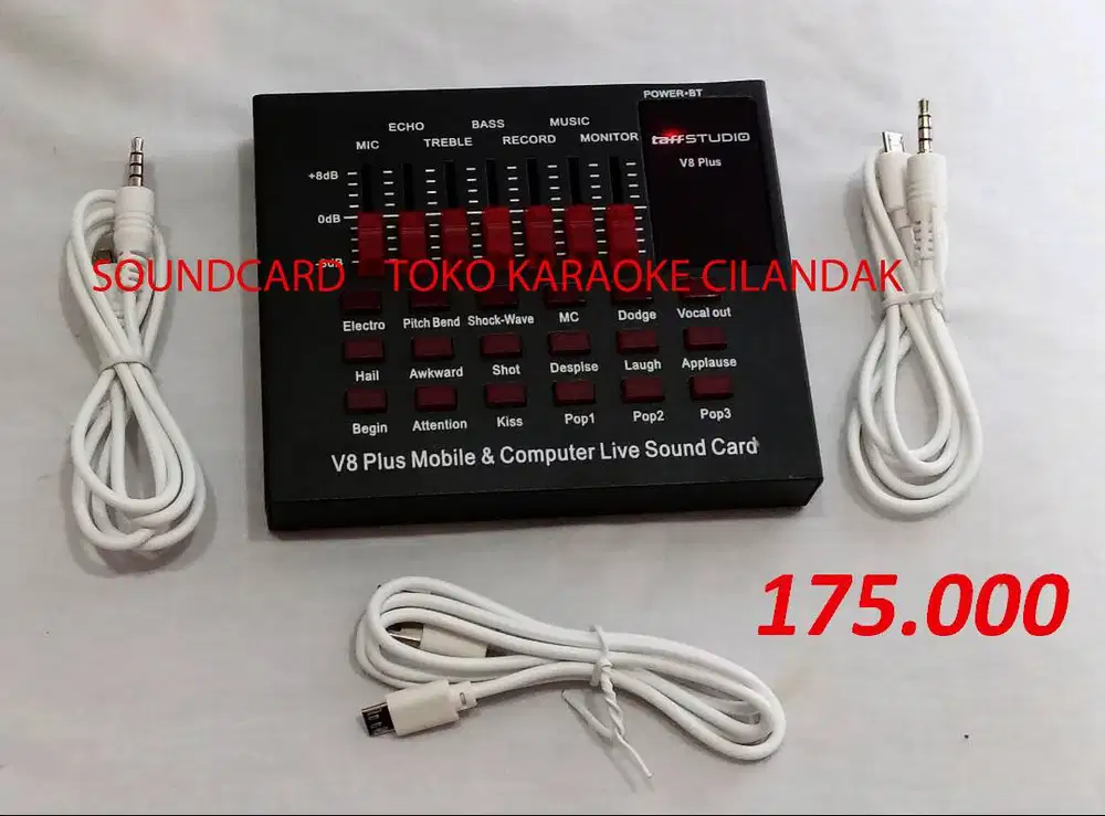 soundcard v8 bagus