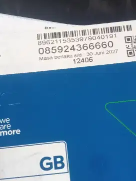 Nomor cantik seri XL axiata h