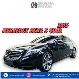 MERCEDES BENZ S400L 2015 LOW KILOMETER