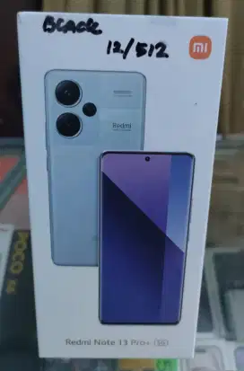 New Xiaomi Redmi Note 13Pro+ 5G Ram 12/512 Garansi Resmi 1 Tahun