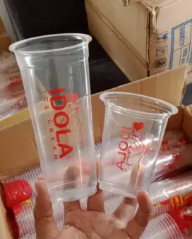 Cup tipe slim bisa dicetak logo