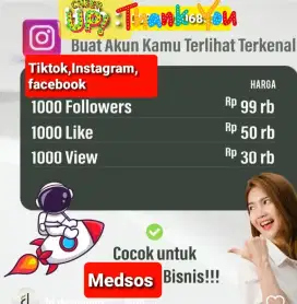 Jasa top up subriber atau follower