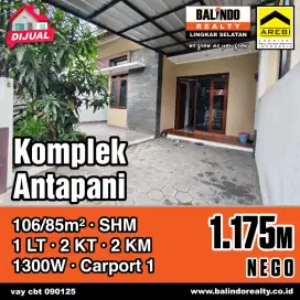 Rumah Murah Antapani Siap Huni