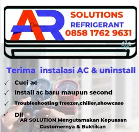Bongkar pasang AC Segala jenis PK