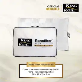 Bantal King Koil Nano Fiber Firm Pillow