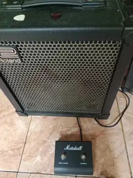 Ampli gitar Roland cube 60,,footswit marshal