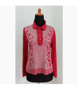 Atasan Jersey Korea tebal strech