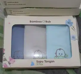 Sapu Tangan Bamboo and Bub 3pcs