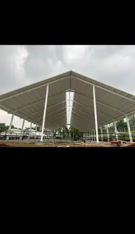 Baja WF untuk lapangan badminton dan baja ringan untuk gudang