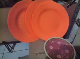 Obral Piring makan ceper Melamine merek Vanda Thailand