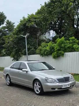 low km 14rb mercy w220 s500 antik